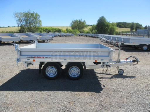 Třístranný sklápěcí přívěs VER 3SKS 2,7T 2,65x1,55/0,30 v elektrice č.11