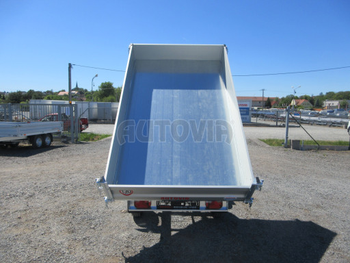 Třístranný sklápěcí přívěs VER 3SKS 2,7T 2,65x1,55/0,30 v elektrice č.20