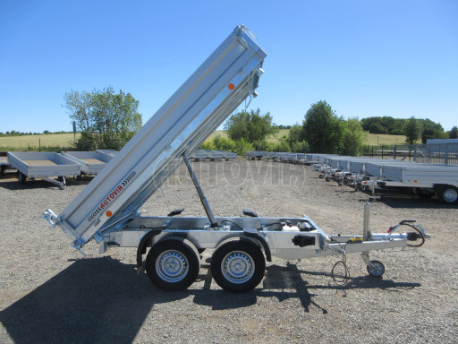 Třístranný sklápěcí přívěs VER 3SKS 2,7T 2,65x1,55/0,30 v elektrice č.22