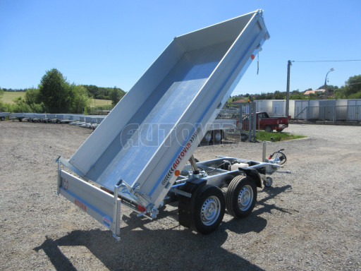 Třístranný sklápěcí přívěs VER 3SKS 2,7T 2,65x1,55/0,30 v elektrice č.26