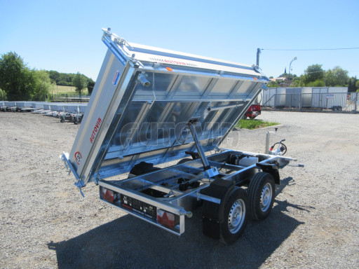 Třístranný sklápěcí přívěs VER 3SKS 2,7T 2,65x1,55/0,30 v elektrice č.32