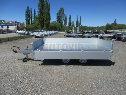 Sklápěcí přívěs VER SK 2,7T 3,05x1,55/0,30 v elektrice č.28