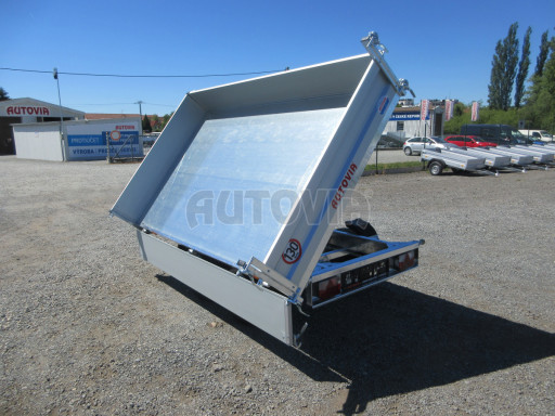 Třístranný sklápěcí přívěs VER 3SKS 2,7T 2,65x1,55/0,30 v elektrice č.37