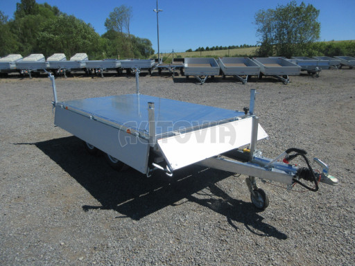 Třístranný sklápěcí přívěs VER 3SKS 2,7T 2,65x1,55/0,30 v elektrice č.39