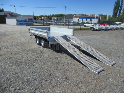 Třístranný sklápěcí přívěs VER 3SKS 2,7T 2,65x1,55/0,30 v elektrice č.41