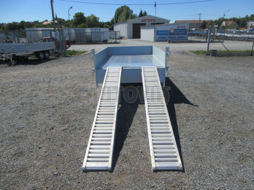 Třístranný sklápěcí přívěs VER 3SKS 2,7T 2,65x1,55/0,30 v elektrice č.42