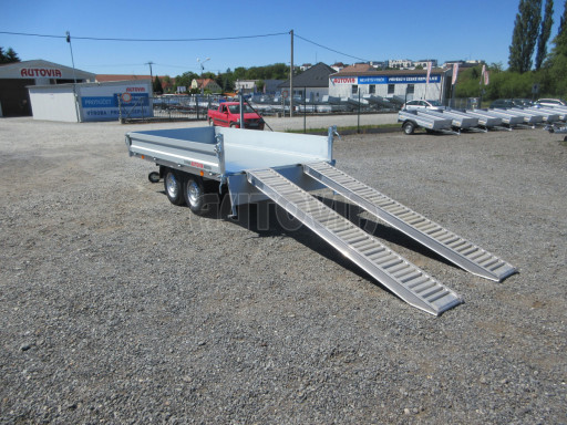 Sklápěcí přívěs VER SK 2,7T 3,05x1,55/0,30 v elektrice č.34