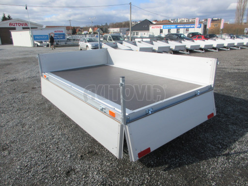 Nebrzděný přívěs ZV 22 750kg N1 2,55x1,50/0,35 10