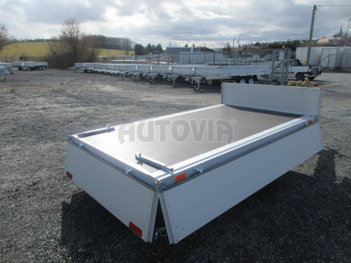 Nebrzděný přívěs ZV 22 750kg N1 2,55x1,50/0,35 10