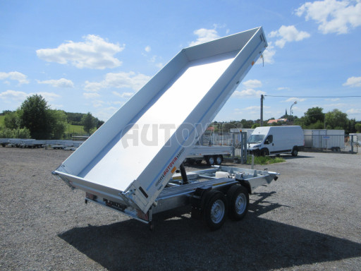 Třístranný sklopný přívěs PHT 3,5T 4,18x2,10/0,35 v elektrice č.23