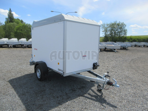 Skříňový brzděný přívěs - dvoukřídlé dveře ZV 27 B1 1,3T O 2,50x1,48/1,65 č.10