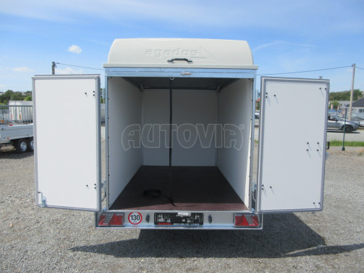 Skříňový brzděný přívěs - dvoukřídlé dveře ZV 27 B1 1,3T O 2,50x1,48/1,65 č.18