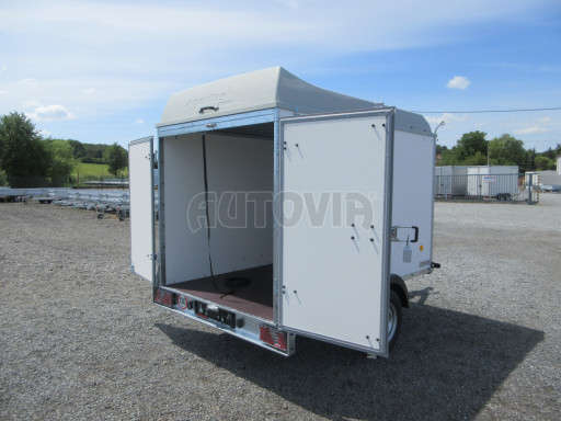 Skříňový brzděný přívěs - dvoukřídlé dveře ZV 27 B1 1,3T O 2,50x1,48/1,65 č.19