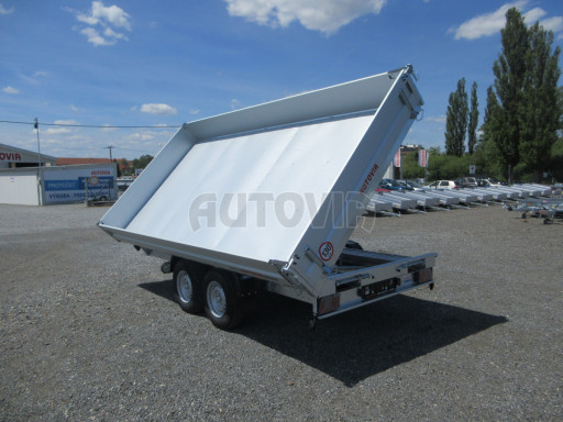 Třístranný sklopný přívěs PHT 3,5T 4,18x2,10/0,35 v elektrice č.34