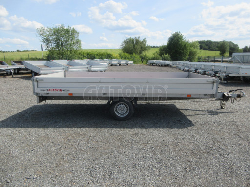 Bazarový jednonápravový přívěs ZV 41 1,3T B1 4,17x2,00/0,35 13