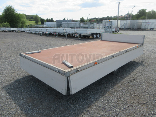 Bazarový jednonápravový přívěs ZV 41 1,3T B1 4,17x2,00/0,35 13