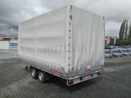 Bazarový přívěs s plachtou ZV 41 2,7T B2 4,17x2,01/2,10 č.5