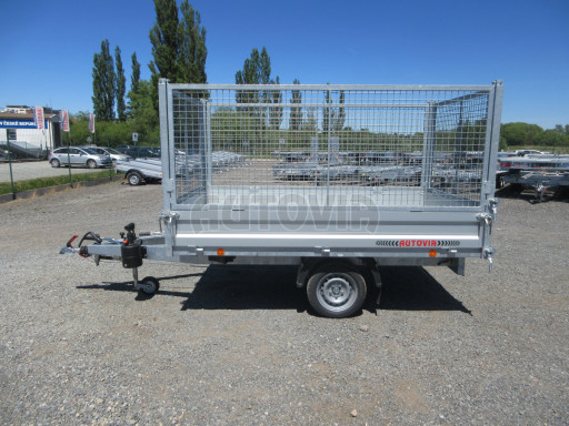 Sklápěcí přívěs VER SK 1,5T 2,65x1,55/1,30 GITTER, ruč. č.5