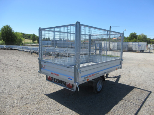 Sklápěcí přívěs VER SK 1,5T 2,65x1,55/1,30 GITTER, ruč. č.8