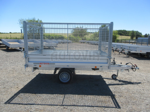Sklápěcí přívěs VER SK 1,5T 2,65x1,55/1,30 GITTER, ruč. č.9
