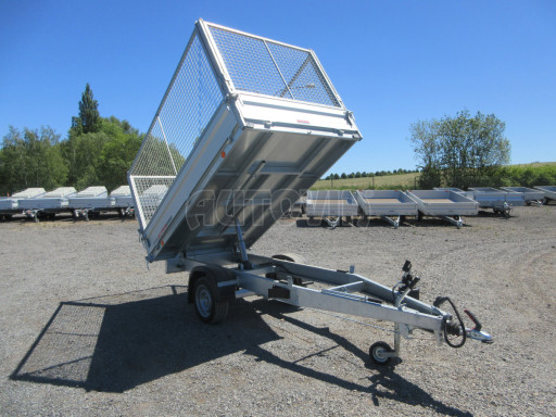 Sklápěcí přívěs VER SK 1,5T 2,65x1,55/1,30 GITTER, ruč. č.2