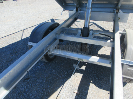Sklápěcí přívěs VER SK 1,5T 2,65x1,55/1,30 GITTER, ruč. č.22