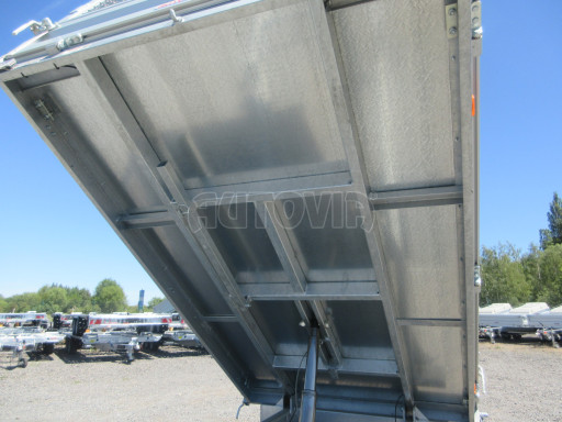 Sklápěcí přívěs VER SK 1,5T 2,65x1,55/1,30 GITTER, ruč. č.23