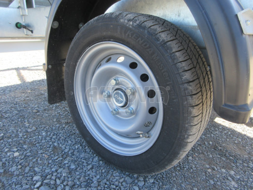 Sklápěcí přívěs VER SK 1,5T 2,65x1,55/1,30 GITTER, ruč. č.28
