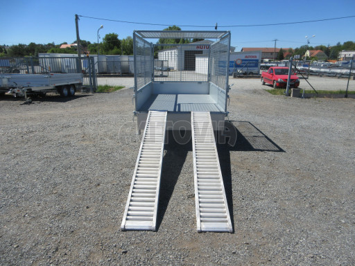 Sklápěcí přívěs VER SK 1,5T 2,65x1,55/1,30 GITTER, ruč. č.29