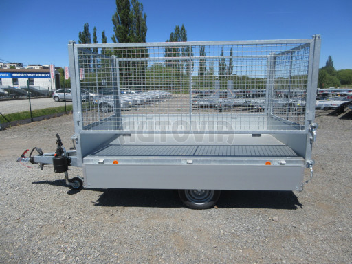 Sklápěcí přívěs VER SK 1,5T 2,65x1,55/1,30 GITTER, ruč. č.34