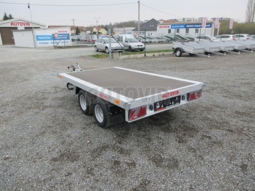 Dvouosý nízkoložný přívěs v provedení plato ZV 22 2,7T B2 2,55x1,50 10