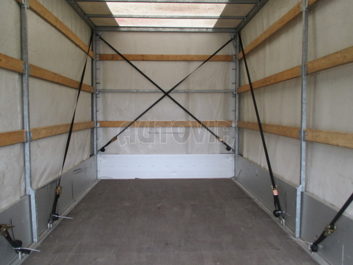 Bazarový přívěs s plachtou ZV 41 2,7T B2 4,17x2,01/2,10 č.2