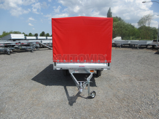 Přívěs za osobní auto VT 26/16 750kg 2,60x1,62/1,35 konstrukce s plachtou č.8