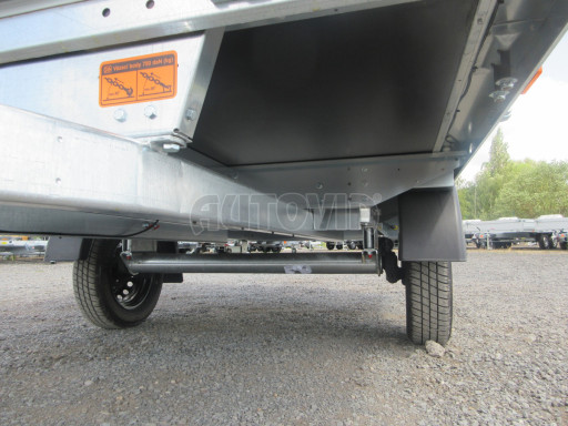Přívěs za osobní auto VT 26/16 750kg 2,60x1,62/1,35 konstrukce s plachtou č.10