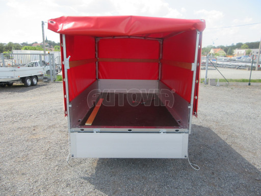 Přívěs za osobní auto VT 26/16 750kg 2,60x1,62/1,35 konstrukce s plachtou č.14