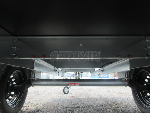 Přívěs za osobní auto VT 26/16 750kg 2,60x1,62/1,35 konstrukce s plachtou č.18