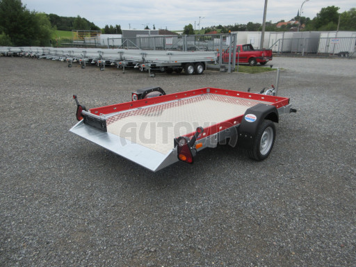 Hydraulicky sklopný přepravník HS 1,8T Red 2,72x1,62/0,10 č.6