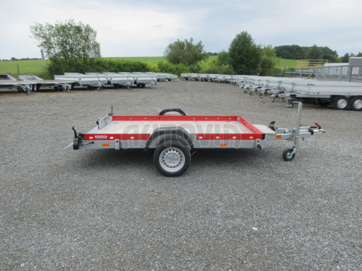Hydraulicky sklopný přepravník HS 1,8T Red 2,72x1,62/0,10 č.7