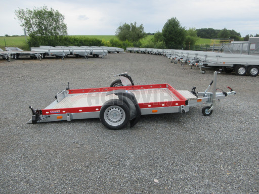 Hydraulicky sklopný přepravník HS 1,8T Red 2,72x1,62/0,10 č.15