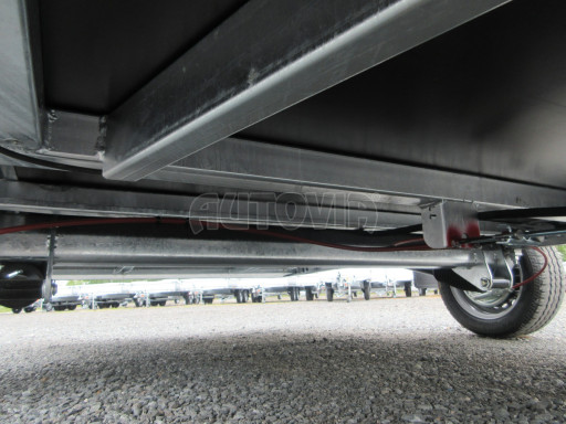 Hydraulicky sklopný přepravník HS 1,8T Red 2,72x1,62/0,10 č.25