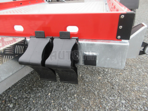 Hydraulicky sklopný přepravník HS 1,8T Red 2,72x1,62/0,10 č.26