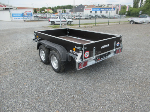 Brzděný přívěsný vozík ZV 27 2,7T B2 2,50x1,48/0,35 POČ č.4