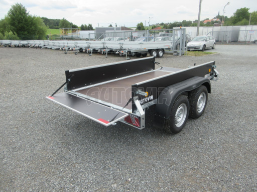 Brzděný přívěsný vozík ZV 27 2,7T B2 2,50x1,48/0,35 POČ č.14