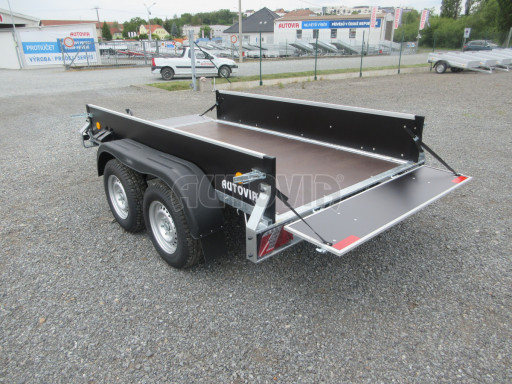 Brzděný přívěsný vozík ZV 27 2,7T B2 2,50x1,48/0,35 POČ č.16