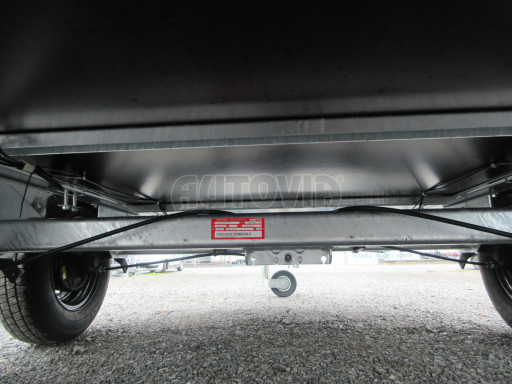 Brzděný přívěsný vozík ZV 27 2,7T B2 2,50x1,48/0,35 POČ č.24