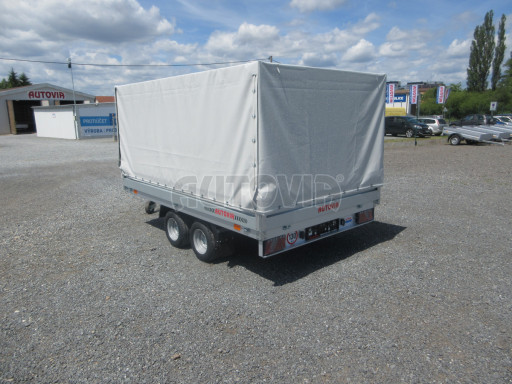 Přívěsný vozík s plachtou ZV 32 2,7T B2 3,00x1,80/1,33 10