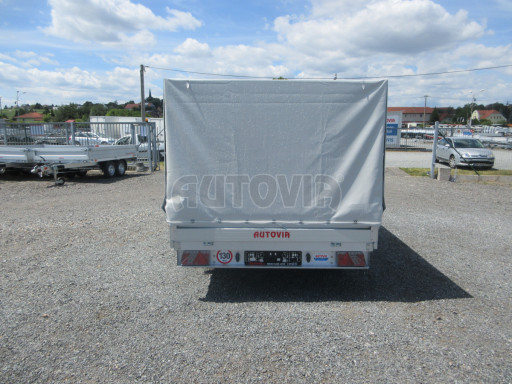 Přívěsný vozík s plachtou ZV 32 2,7T B2 3,00x1,80/1,33 10