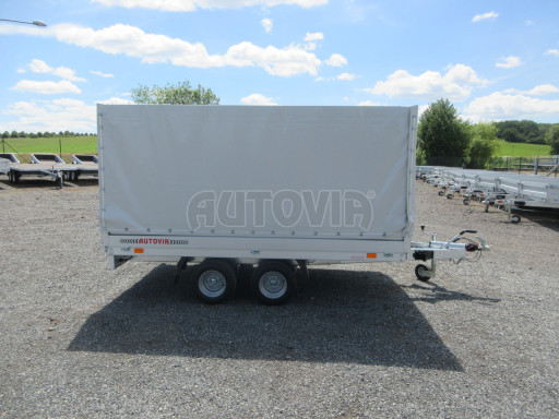 Přívěsný vozík s plachtou ZV 32 2,7T B2 3,00x1,80/1,33 10
