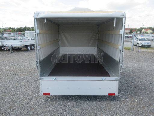 Přívěsný vozík s plachtou ZV 32 2,7T B2 3,00x1,80/1,33 10
