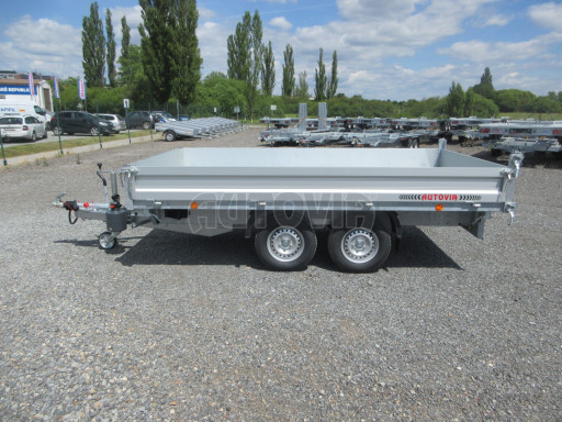 Třístranný sklápěč VER 3SKS 2,7T 3,35x1,76/0,30 ruč č.7